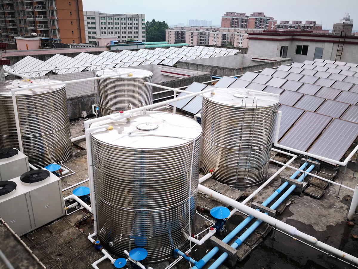 太陽能空氣能熱（rè）水器